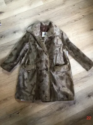 Vintage RainMaster by Lydia Sperlich Synthetic Fur Coat, Made in Canada