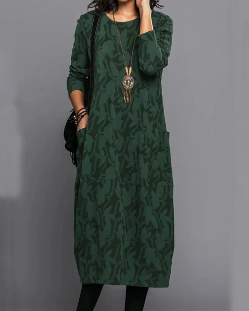 Women - Winter Dress - Comfortable Wool - Elegant Cozy Fashion
