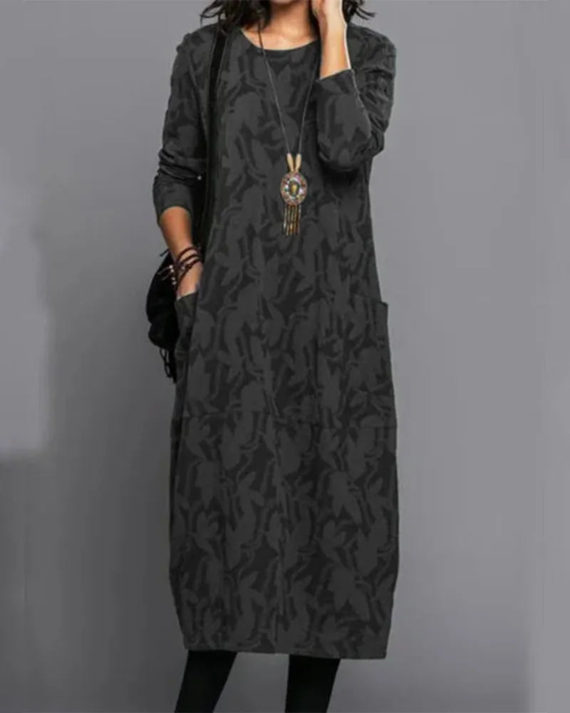 Women - Winter Dress - Comfortable Wool - Elegant Cozy Fashion