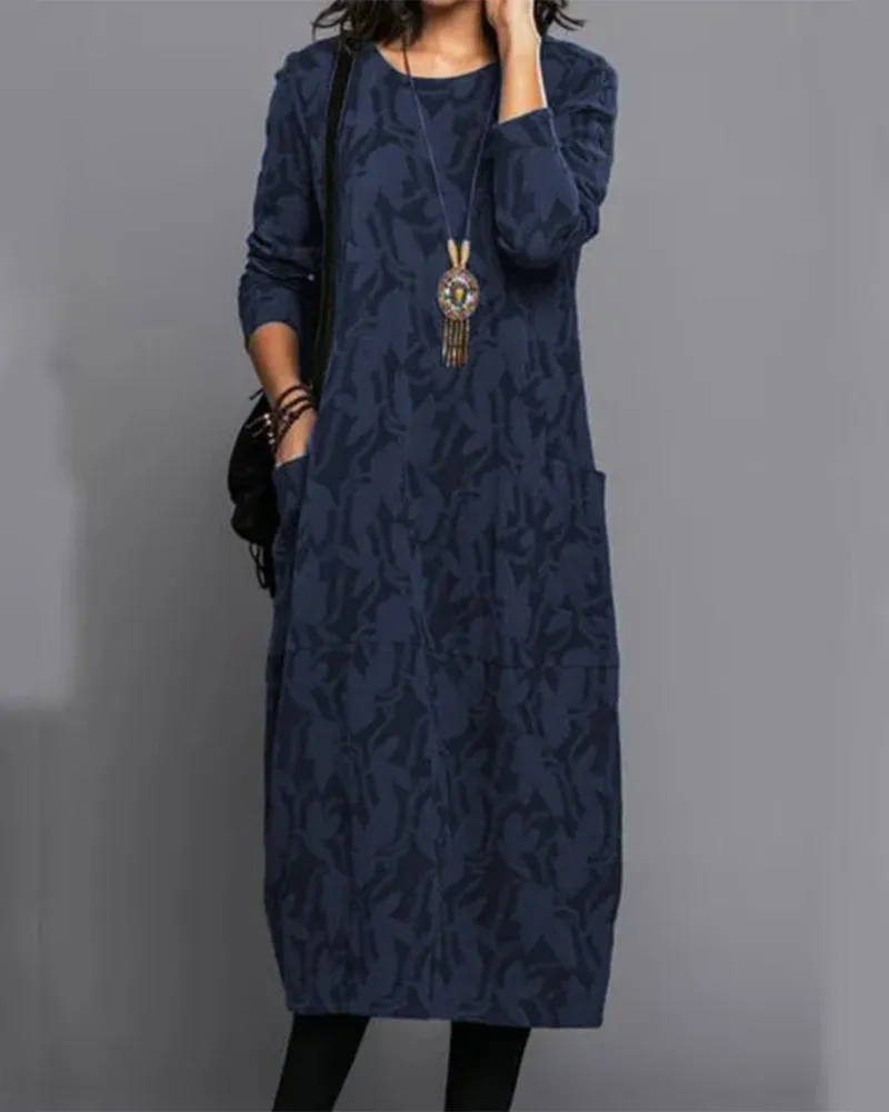 Women - Winter Dress - Comfortable Wool - Elegant Cozy Fashion