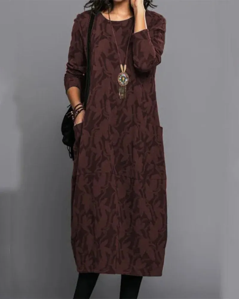 Women - Winter Dress - Comfortable Wool - Elegant Cozy Fashion